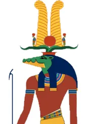 Sobek, dio coccodrillo, simbolo della forza primordiale